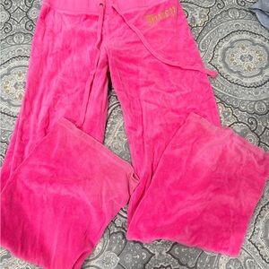 Juicy Couture Bright Pink Sweat Pants